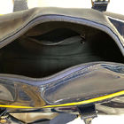 ポリ塩化ビニール ミラーの革によってラッカーを塗られた革はショルダー・バッグ旅行袋の買い物袋の体育館袋を裂きました