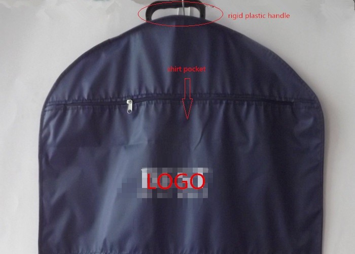 古典的なポリエステル防水スーツの衣装袋/ちり止めの衣服カバー袋