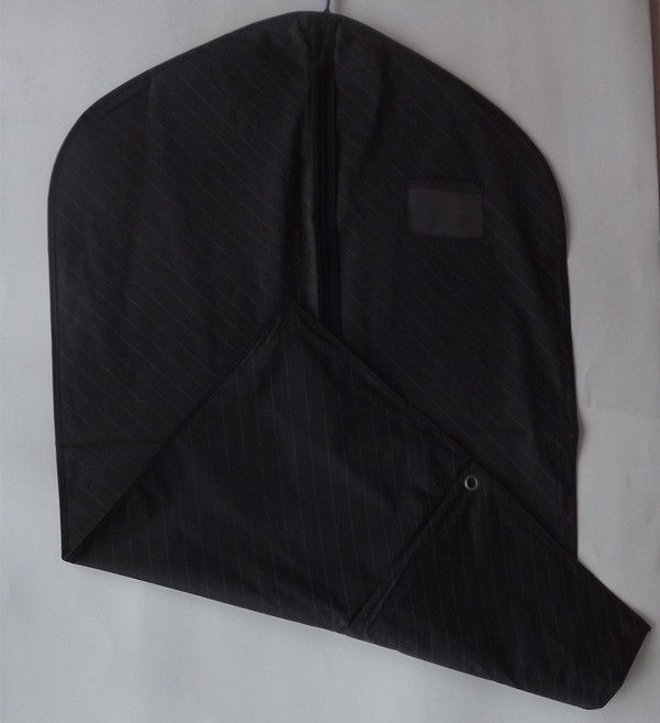 通気性のスーツの衣装袋の耐久の軽量の黒い服カバー