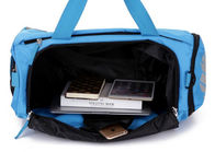 メンズ旅行ダッフル バッグ、OEM軽量ナイロンRipstopの青いスポーツ袋