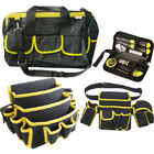 電気/庭/ネットワーキングのための黒くおよび黄色の頑丈な道具袋