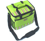 600D ポリエステルは戦闘状況表示板のハンドル、青/緑が付いている絶縁されたピクニック袋を除去します