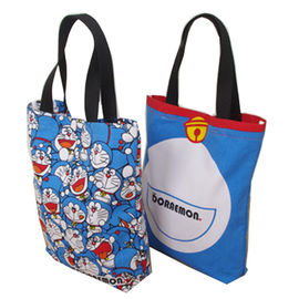 Eco レディースのための友好的でかわいい Doraemon の女性トート バックの綿のハンドバッグ
